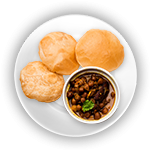 Aloo Chana Puri 